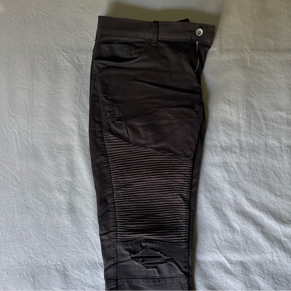 ZARA BLACK SLIM FIT JEANS - Picture 3 of 8